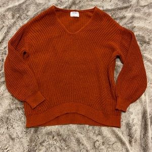 Old Navy Burnt Orange Sweater